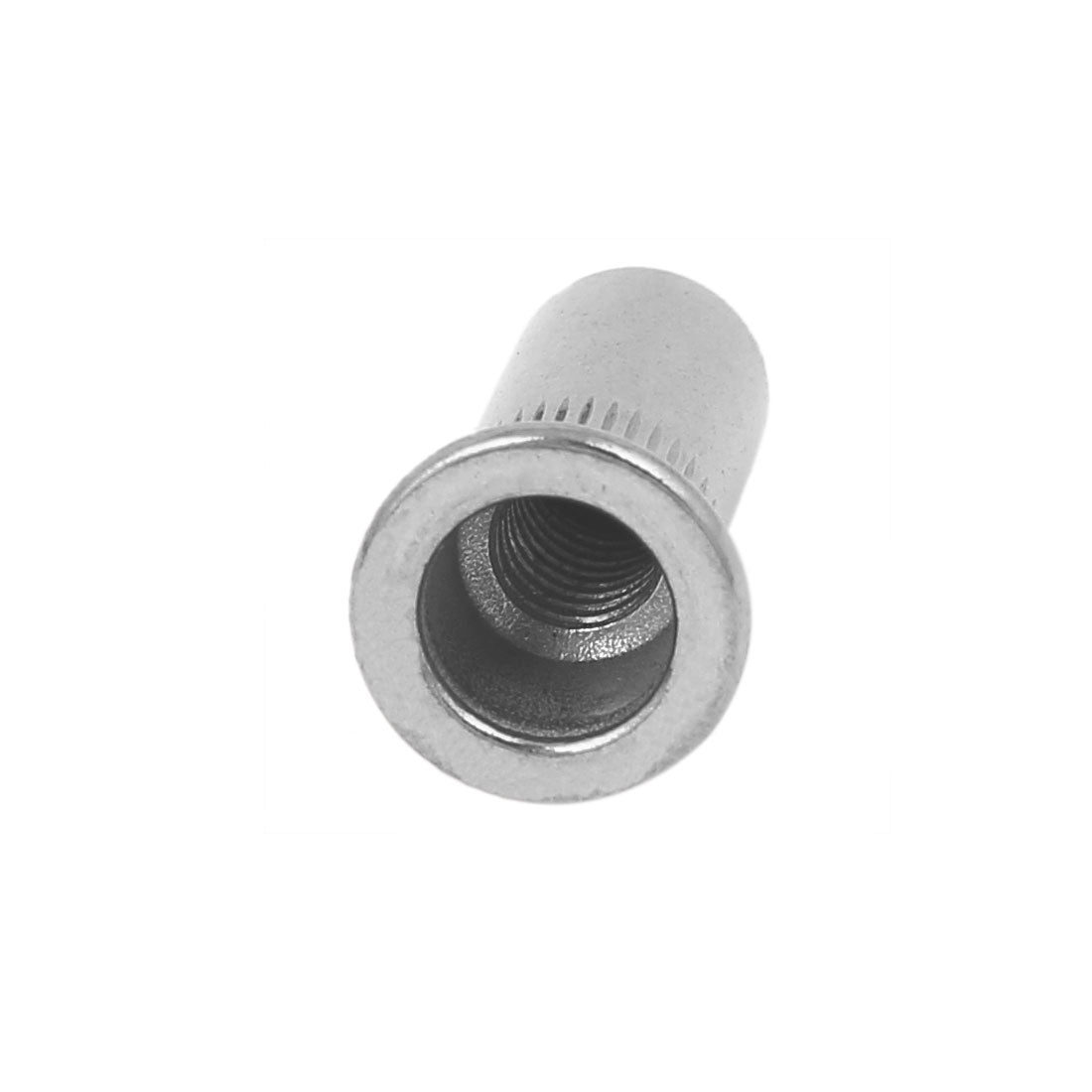 uxcell Uxcell M6x23mm 304 Stainless Steel Straight Knurled Closed End Rivet Nut Fastener 5pcs