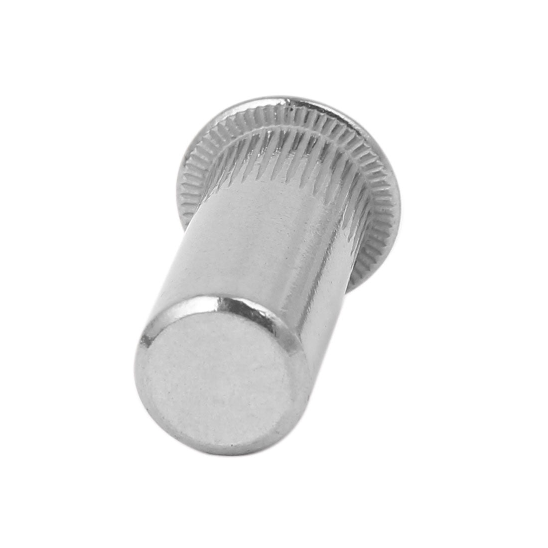 uxcell Uxcell M8x27mm 304 Stainless Steel Straight Knurled Closed End Rivet Nut Fastener 10pcs