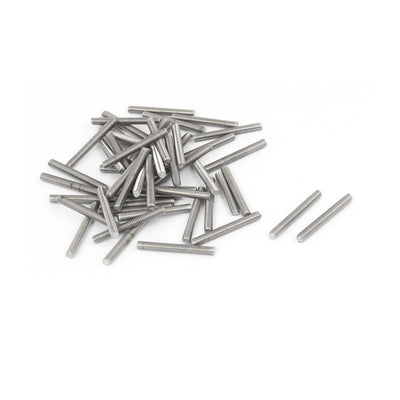 Harfington Uxcell M3 x 25mm 304 Stainless Steel Fully Threaded Rods Bar Stud Hardware 50 Pcs