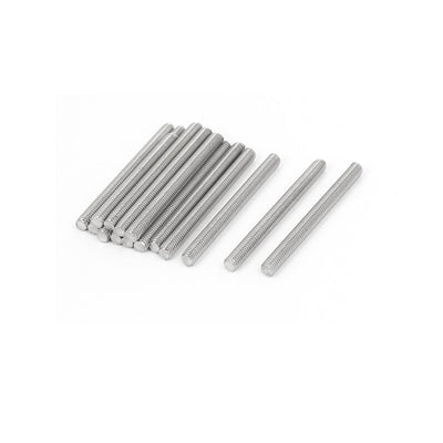 Harfington Uxcell M3 x 35mm 0.5mm Pitch 304 Stainless Steel Fully Threaded Rods Silver Tone 20 Pcs