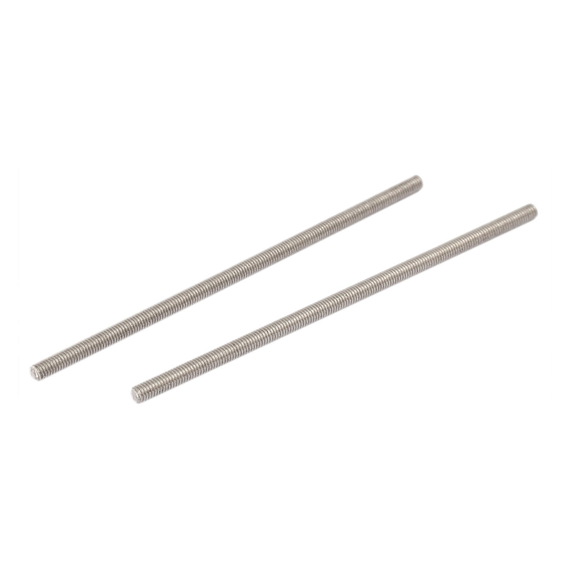 uxcell Uxcell M3 x 80mm 0.5mm Pitch 304 Stainless Steel Fully Threaded Rods Bar Studs 10 Pcs