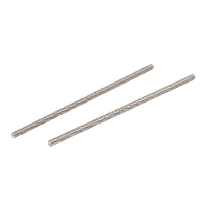 Harfington Uxcell M3 x 80mm 0.5mm Pitch 304 Stainless Steel Fully Threaded Rods Fasteners 20 Pcs