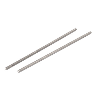 Harfington Uxcell M3 x 100mm 0.5mm Pitch 304 Stainless Steel Fully Threaded Rods Fasteners 20 Pcs