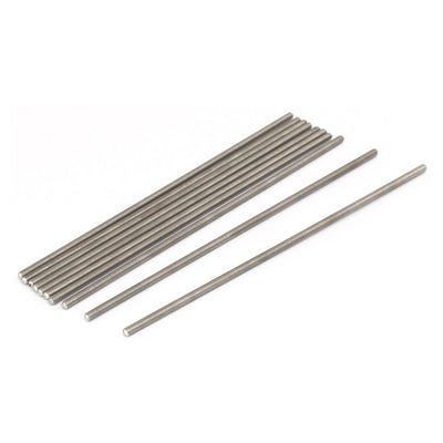 Harfington Uxcell M3 x 130mm 0.5mm Pitch 304 Stainless Steel Fully Threaded Rods Hardware 10 Pcs