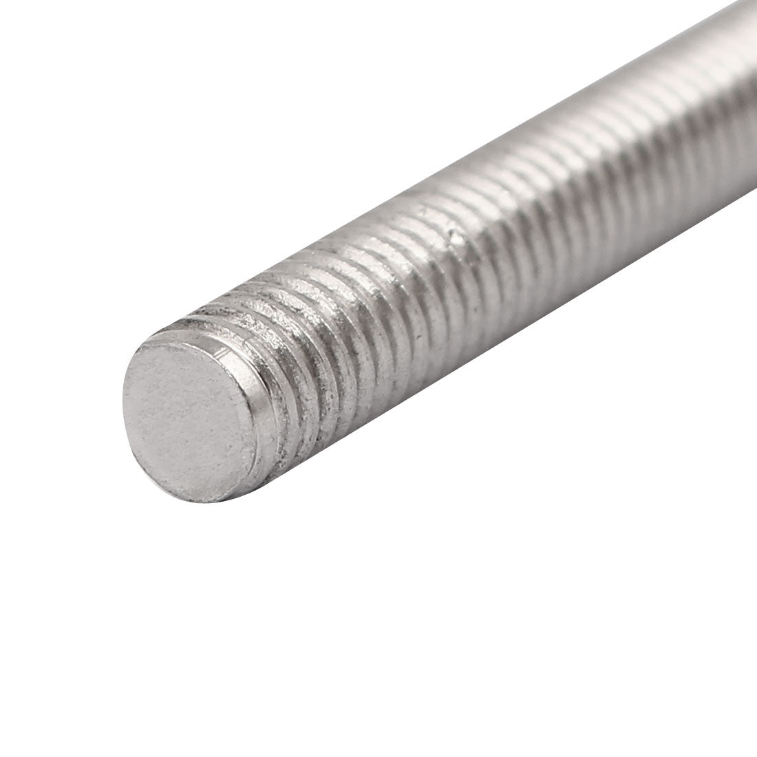 uxcell Uxcell M4 x 100mm 304 Stainless Steel Fully Threaded Rod Bar Studs Fastener 10 Pcs