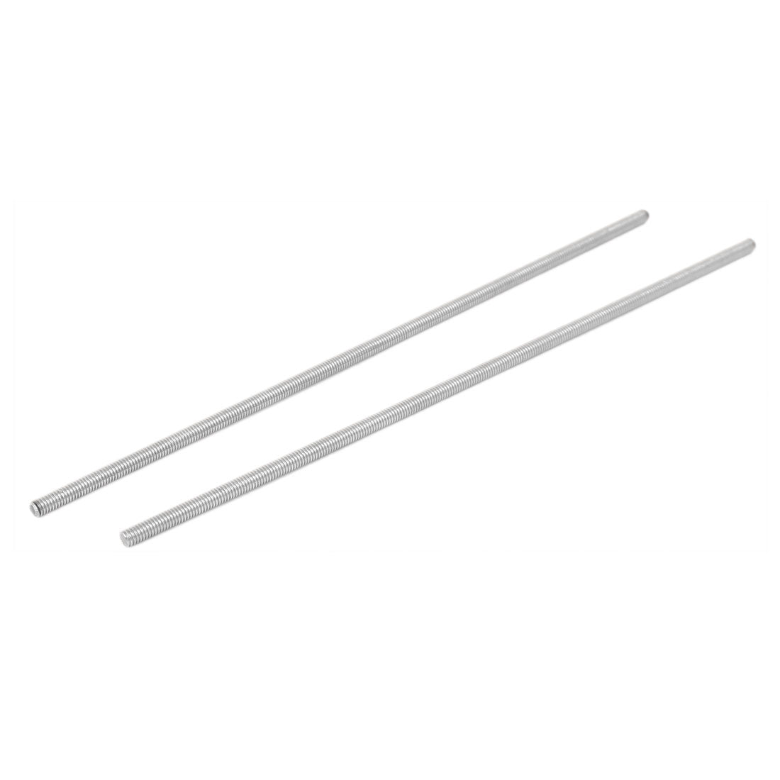 uxcell Uxcell M4 x 180mm 0.7mm Pitch 304 Stainless Steel Fully Threaded Rods Silver Tone 5 Pcs