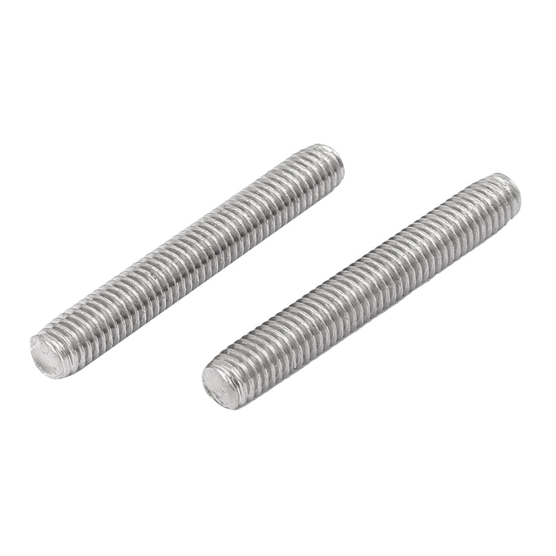 uxcell Uxcell M5 x 35mm 304 Stainless Steel Fully Threaded Rod Bar Studs Fasteners 20 Pcs