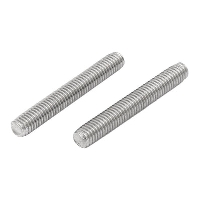 Harfington Uxcell M5 x 35mm 304 Stainless Steel Fully Threaded Rod Bar Studs Fasteners 20 Pcs