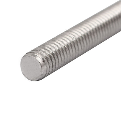 Harfington Uxcell M5 x 150mm 304 Stainless Steel Fully Threaded Rod Bar Studs Hardware 5 Pcs