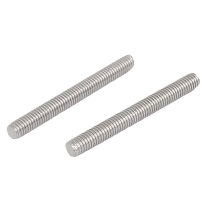 Harfington Uxcell M6 x 55mm 304 Stainless Steel Male Threaded Rod Bar Studs Fasteners 20 Pcs