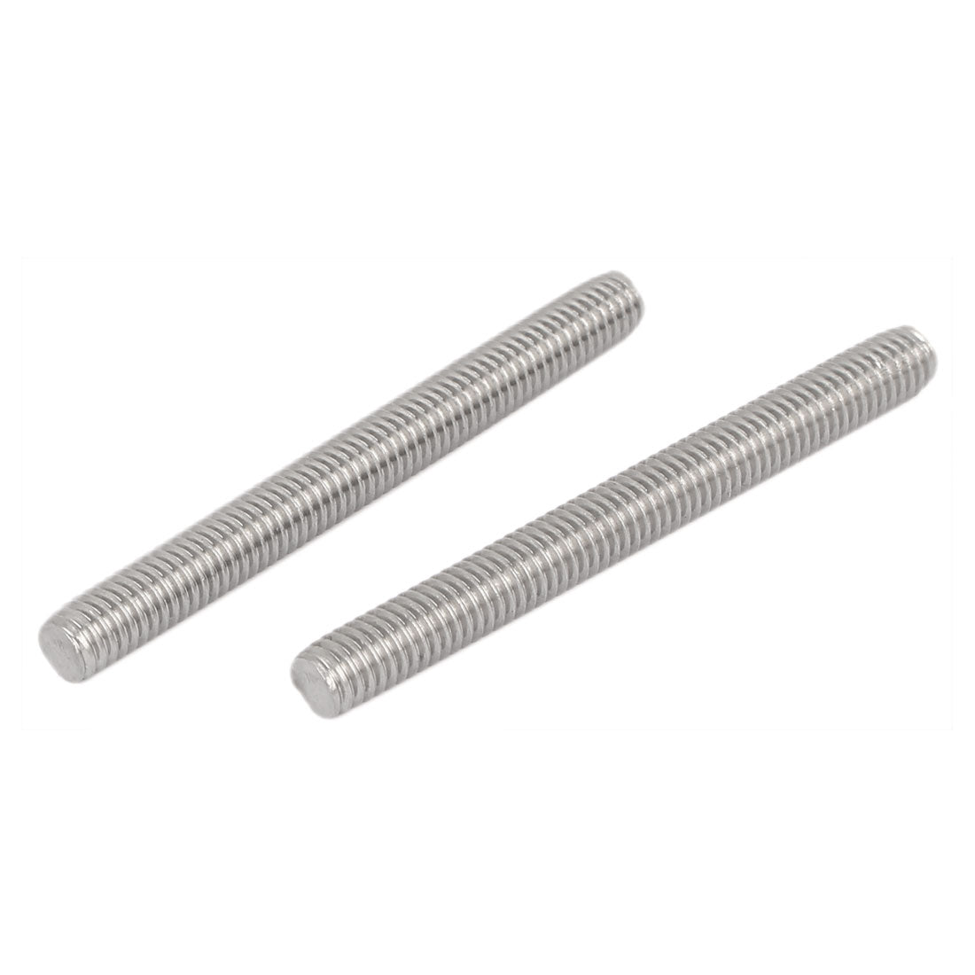 uxcell Uxcell M6 x 60mm 304 Stainless Steel Male Threaded Rod Bar Studs Fasteners 20 Pcs