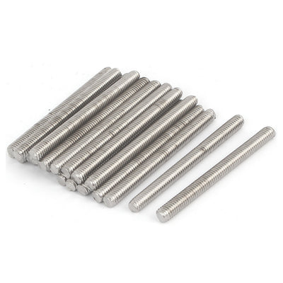 Harfington Uxcell M6 x 65mm 304 Stainless Steel Male Threaded Rod Bar Studs Hardware 20 Pcs