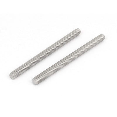 Harfington Uxcell M6 x 80mm 304 Stainless Steel Fully Threaded Rod Bar Studs Hardware 20 Pcs