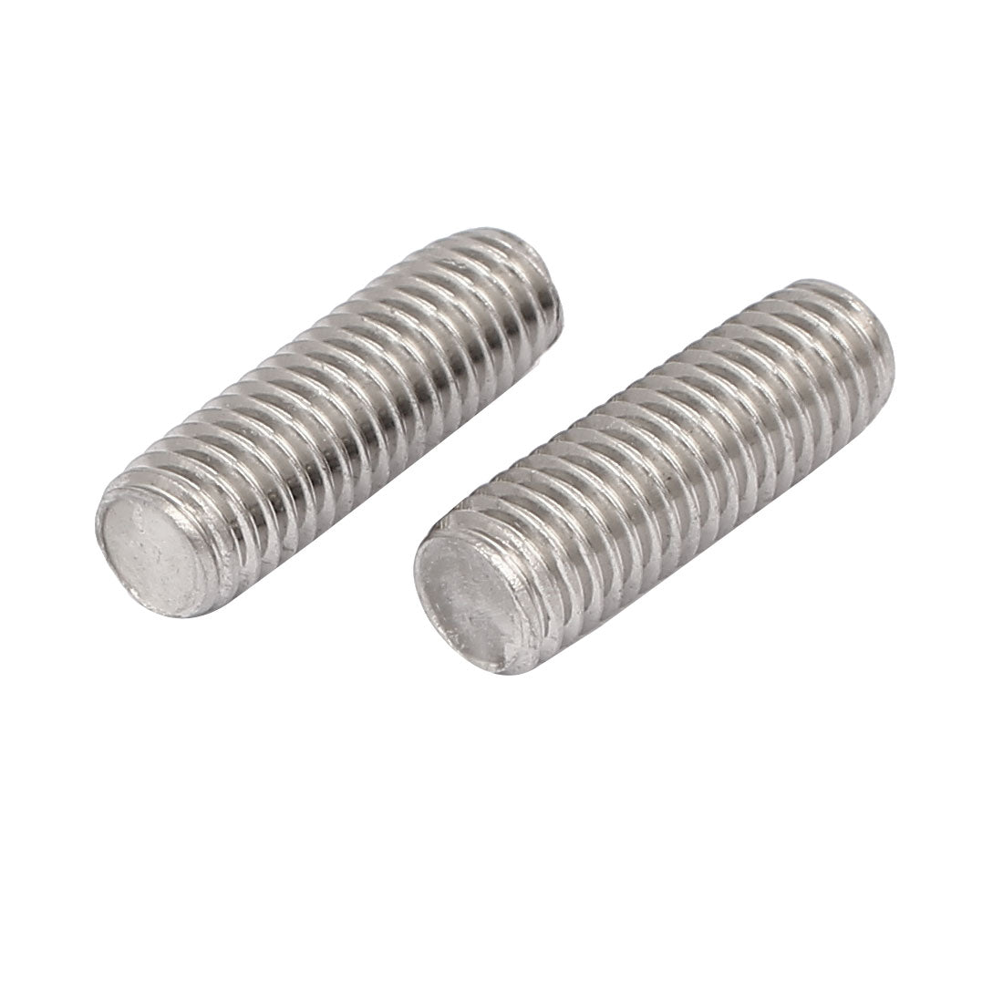 uxcell Uxcell M8 x 25mm 1.25mm Pitch 304 Stainless Steel Fully Threaded Rods Bar Studs 20 Pcs