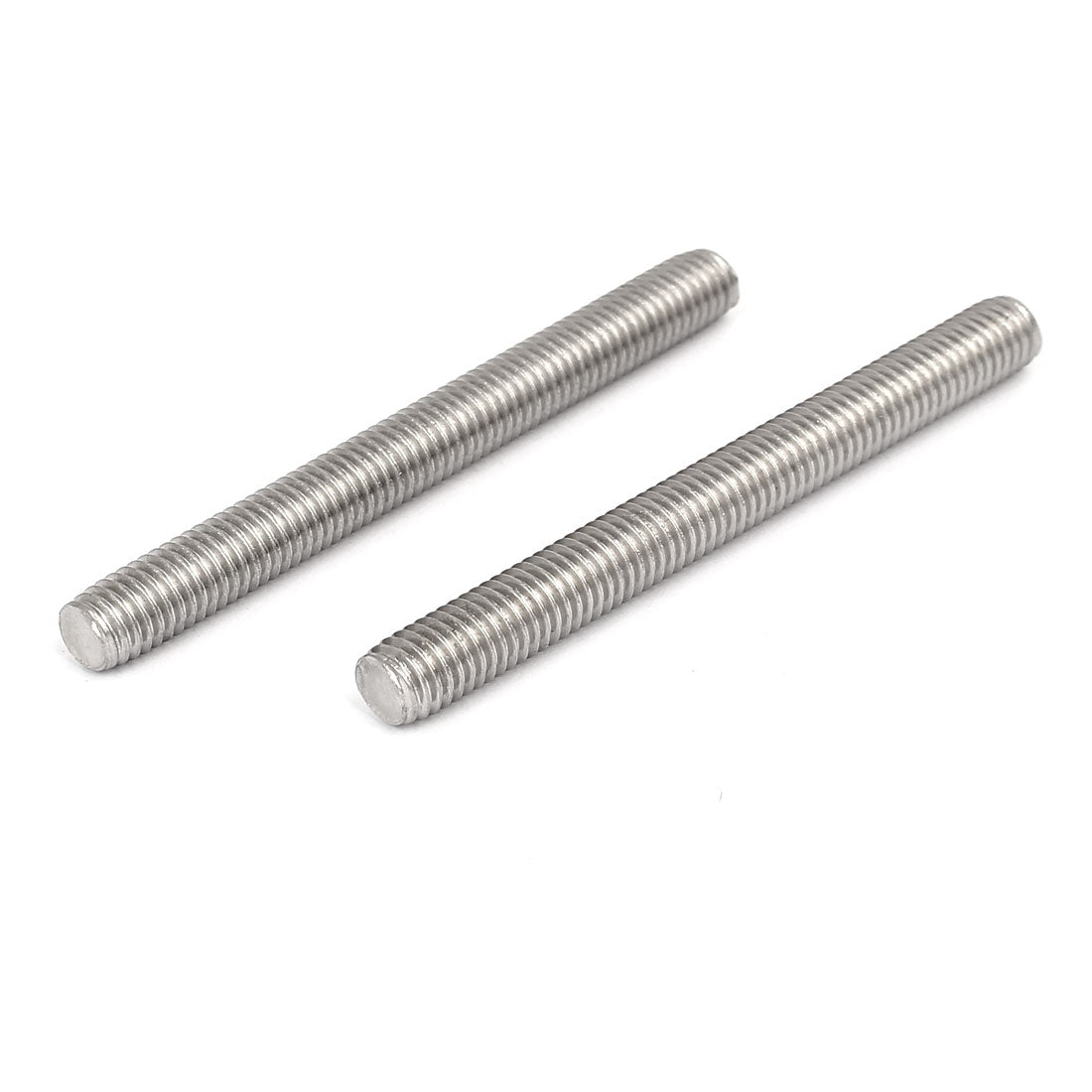 uxcell Uxcell M8 x 80mm 1.25mm Pitch 304 Stainless Steel Fully Threaded Rods Bar Studs 10 Pcs