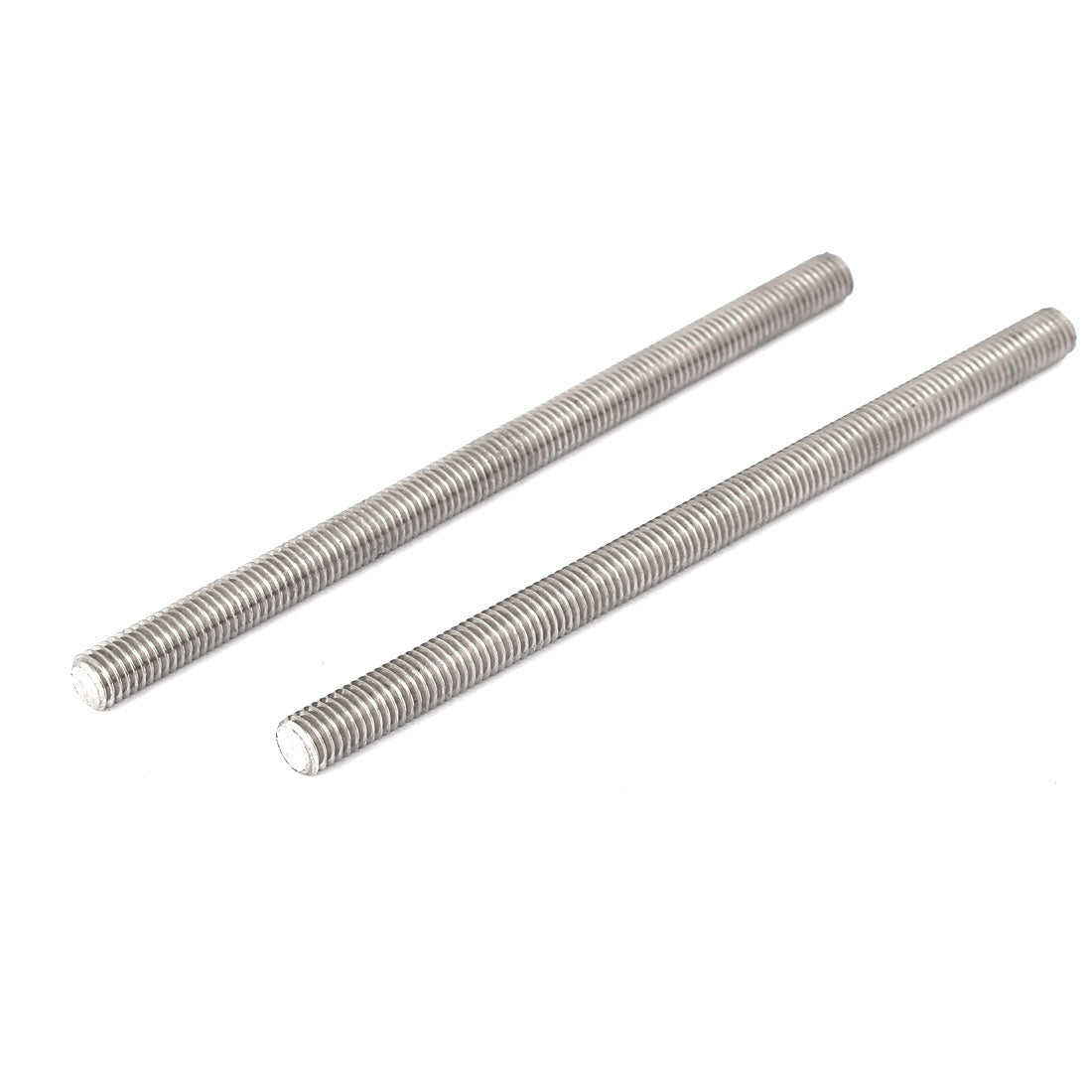 uxcell Uxcell M8 x 140mm 1.25mm Pitch 304 Stainless Steel Fully Threaded Rods Bar Studs 10 Pcs