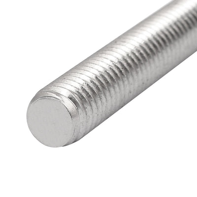 Harfington Uxcell M8 x 160mm 1.25mm Pitch 304 Stainless Steel Fully Threaded Rods Bar Studs 10 Pcs