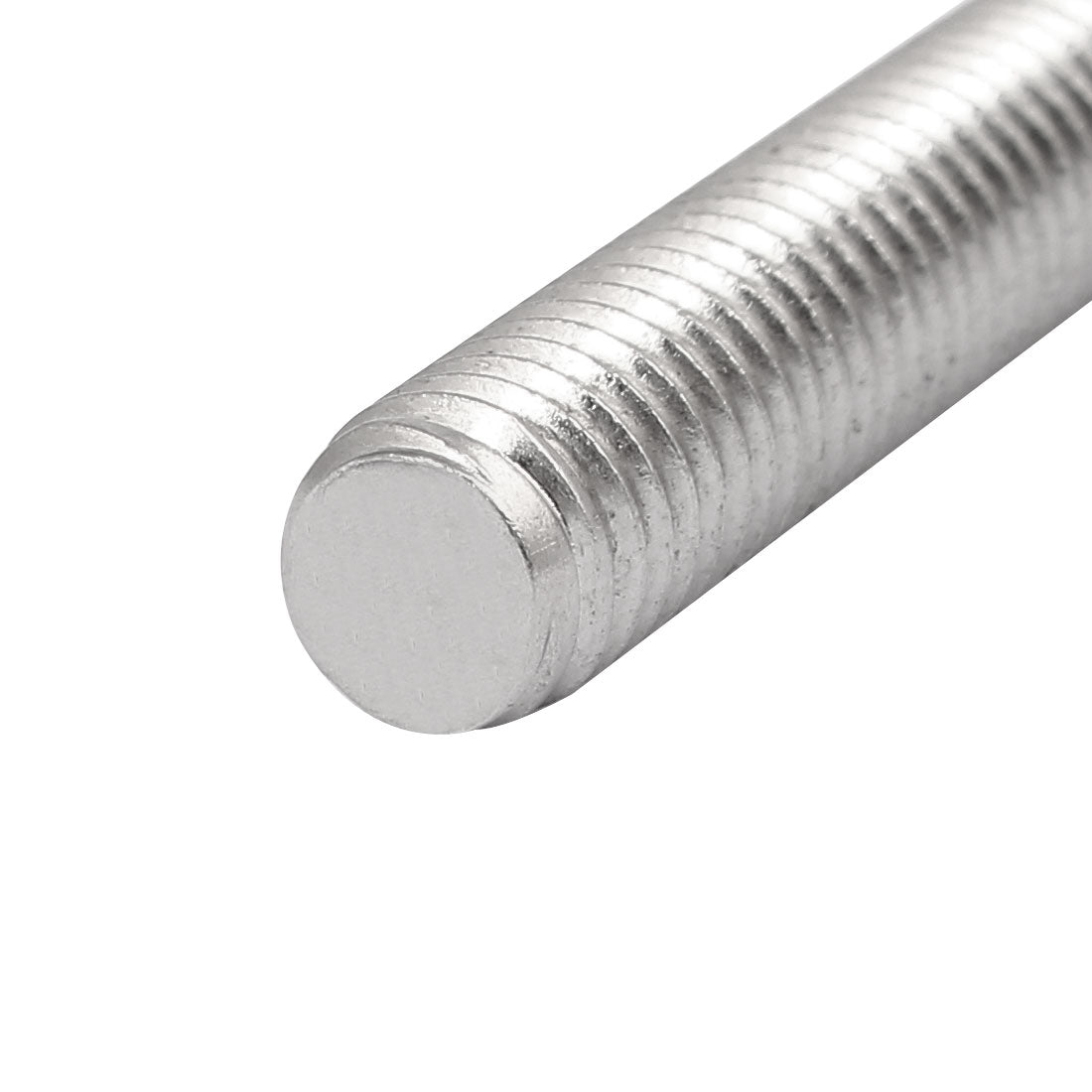 uxcell Uxcell M8 x 200mm 1.25mm Pitch 304 Stainless Steel Fully Threaded Rods Fasteners 10 Pcs