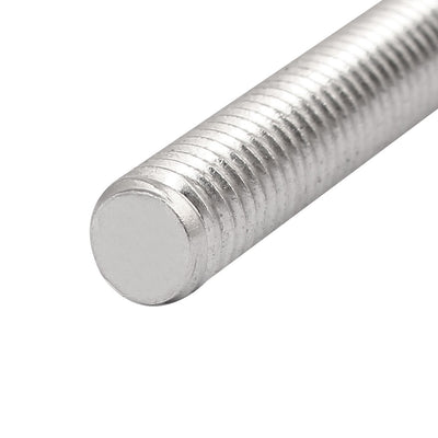 Harfington Uxcell M10 x 60mm 1.5mm Pitch 304 Stainless Steel Fully Threaded Rods Fasteners 10 Pcs