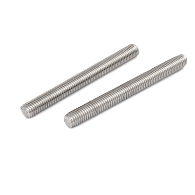 Harfington Uxcell M10 x 100mm 1.5mm Pitch 304 Stainless Steel Fully Threaded Rods Bar Studs 20 Pcs