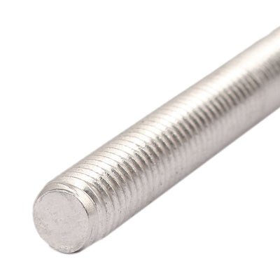 Harfington Uxcell M10 x 140mm 304 Stainless Steel Fully Threaded Rods Bar Studs Hardware 5 Pcs