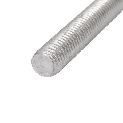 Harfington Uxcell M12 x 140mm Metric Right Hand Thread Fully Threaded Rod Stud Fastener 5PCS