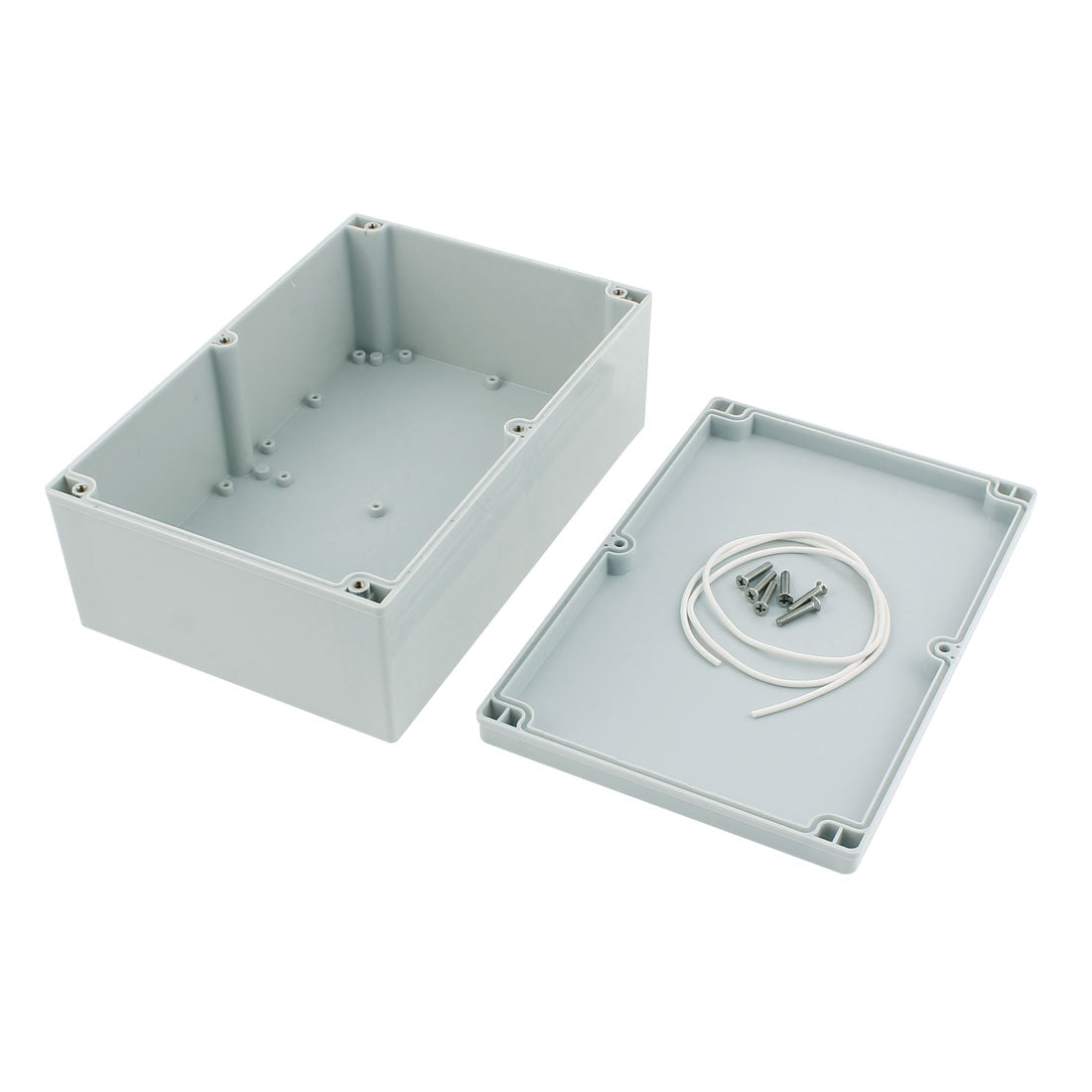 uxcell Uxcell 240 x 160 x 90mm Dustproof IP65 Junction Box Terminal Connection Box Enclosure