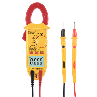 Harfington Handgehaltene Digital Multimeter Amperemeter ACV AC DCV Volt Strom Ohm Widerstand Kapazität Frequenz Temperatur Kontinuität Diode Stromkreis Klemmenmeter