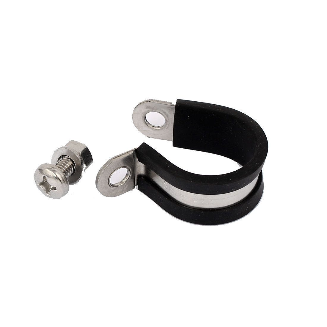 uxcell Uxcell 5Stk 22mm P Clips EPDM Gummi Gefüttert Montagehalterung für Rohr Kabel de