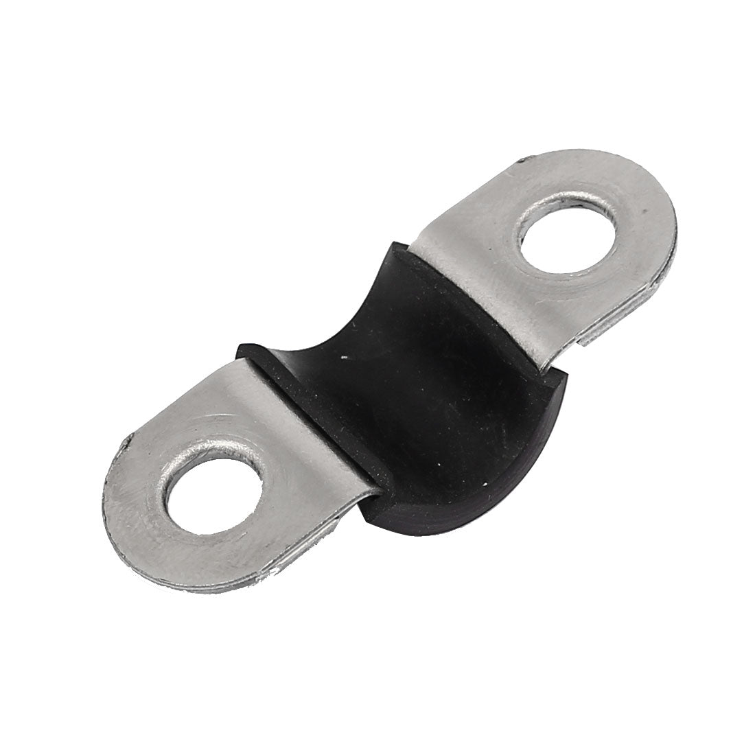 uxcell Uxcell 8mm U Clips EPDM Rubber Lined Mounting Brackets 5pcs for Pipe Tube Cable