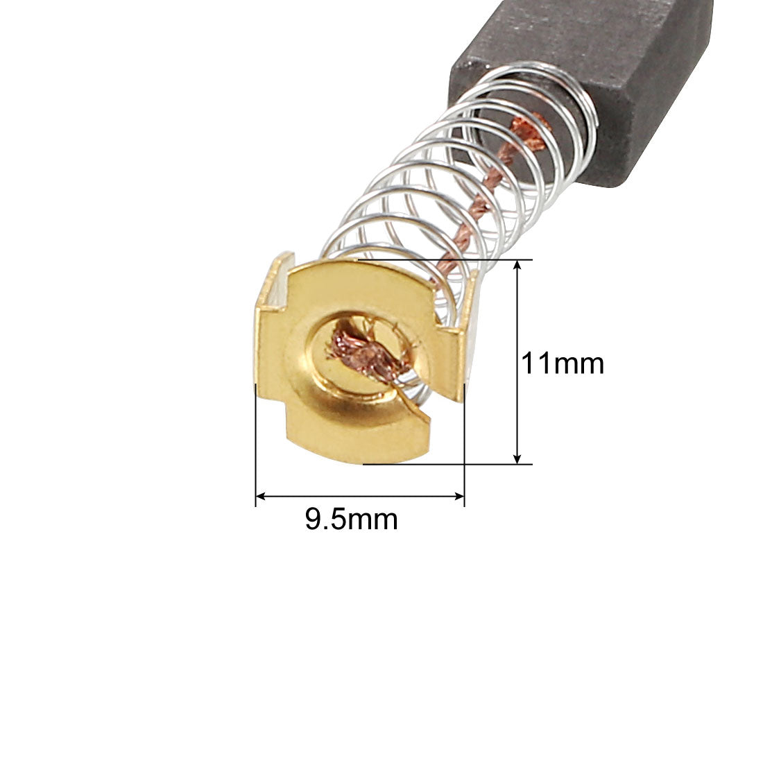 uxcell Uxcell Carbon Brushes Brush Repairing Part for Generic Electric Motor