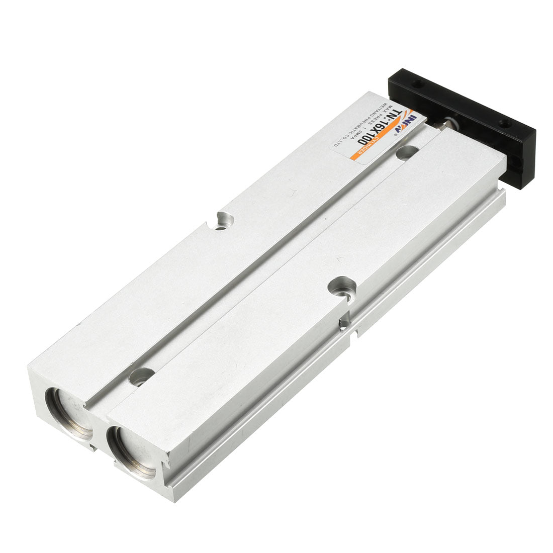 uxcell Uxcell TN16x100 Dual-piston Rod Double Action Magnetic Pneumatic Air Pressure Cylinder