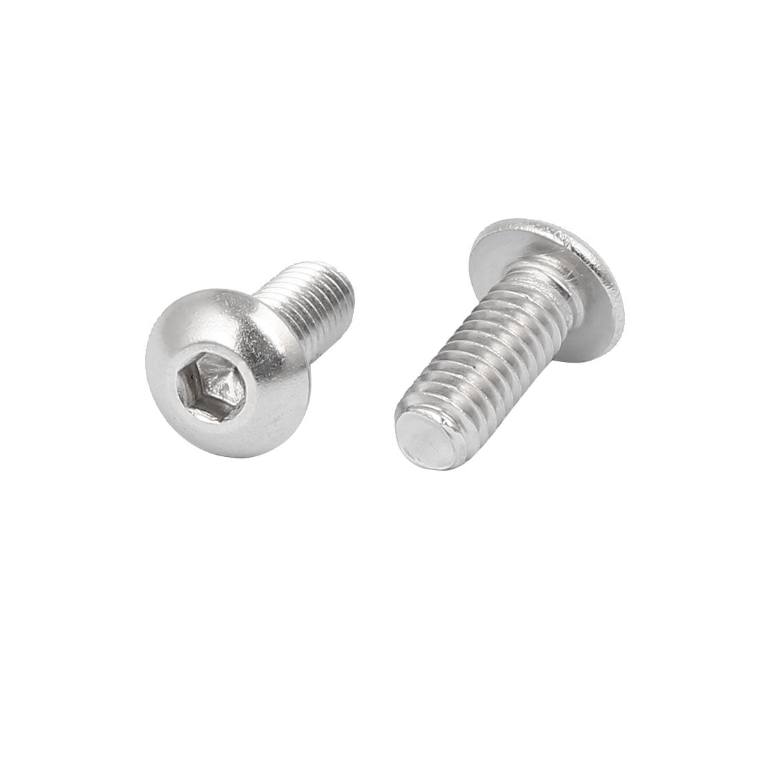 uxcell Uxcell 10Stk M5x14mm Gewinde 316 Edelstahl Bottem Kopf Hexon Steckdose Deckel Schraube de