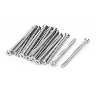 Harfington Uxcell DIN7991 M3x45mm 316 Stainless Steel Flat Head Hex Socket Cap Screw Bolt 20pcs