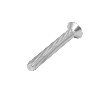 Harfington Uxcell M6x45mm 316 Stainless Steel Countersunk Flat Head Hex Socket Cap Screw Bolt 5pcs