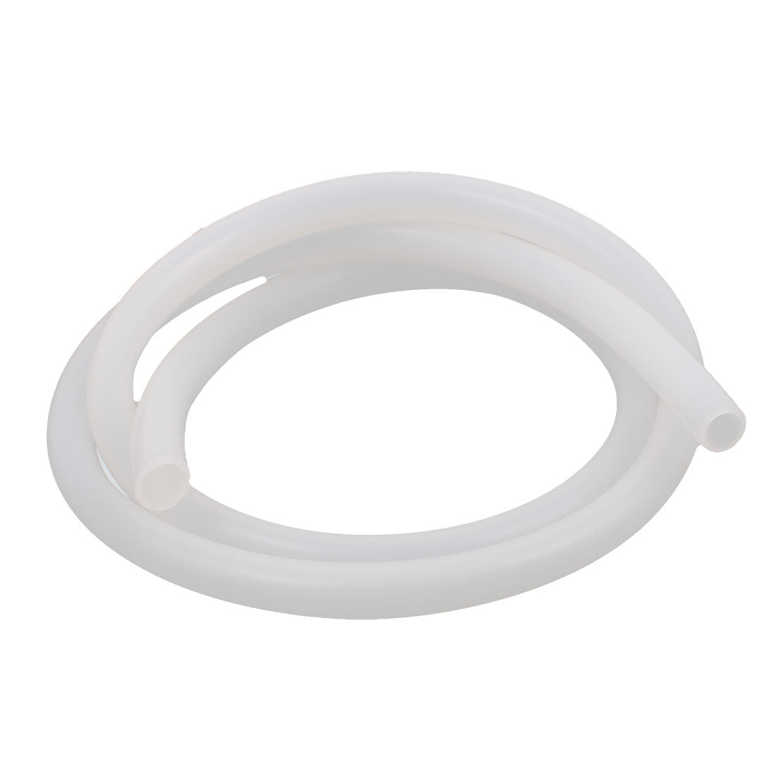 uxcell Uxcell 8mm x 11mm Silicone Translucent Tube Water Air Pump Hose Pipe 1 Meter 3.3Ft Long