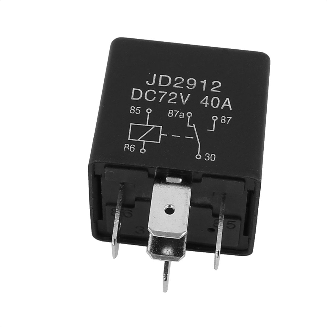 uxcell Uxcell JD2912 DC 72V Coil 40A 5 Pins SPDT Security Power Relay 5pcs