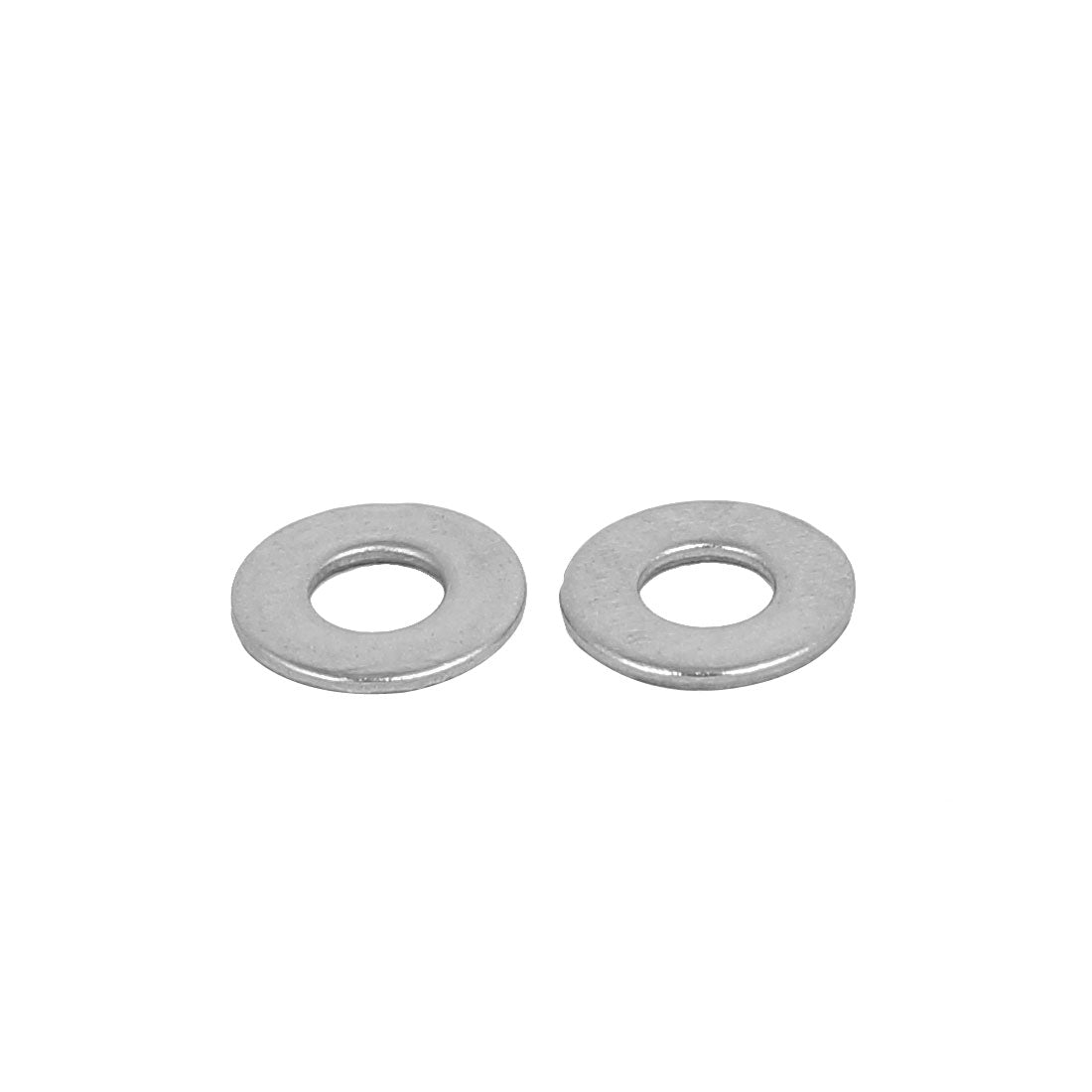 uxcell Uxcell M2.5 304 Stainless Steel Flat Washers Spacers Gaskets Fastener DIN125 100PCS