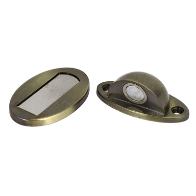 Harfington Uxcell Home Office Door Metal Dome Shaped Magnetic Catch Stopper Holder Bronze Tone