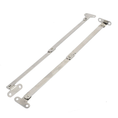 Harfington Uxcell Cabinet Cupboard Metal 180 Degree Folded Double Section Door Pivot Hinge 1 pair