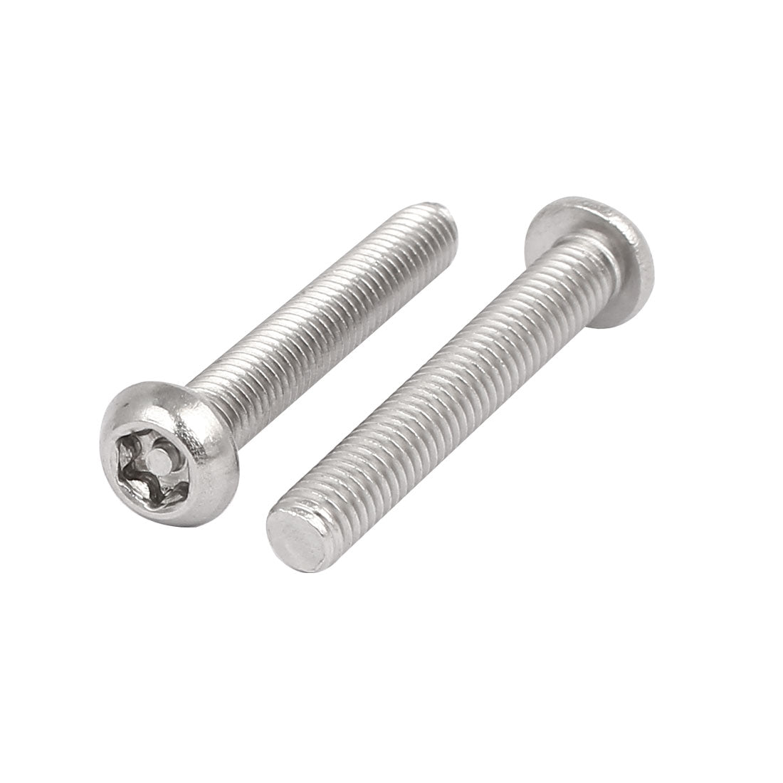 uxcell Uxcell 5 Stück M6x40mm 304 Edelstahl Linsenkopf Torx Schrauben Linsenschrauben DE de