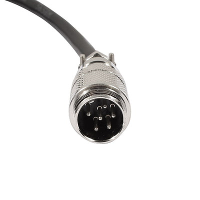 Harfington Uxcell GX16 6 Pin Male/Female Head Aviation Socket  Connector Electrical Cable 2m