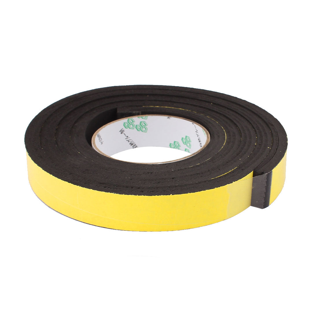 uxcell Uxcell 25mm x 10mm Single Seite Selbstklebend Stoßfest Schwamm Schaum Band 2M Länge DE de