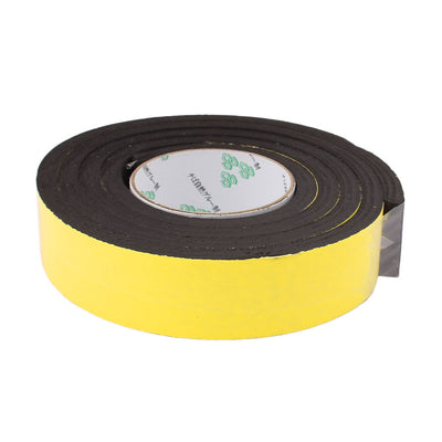 Harfington Uxcell 40mm x 10mm Single Sided Self Adhesive Shockproof Sponge Foam Tape 2M Length