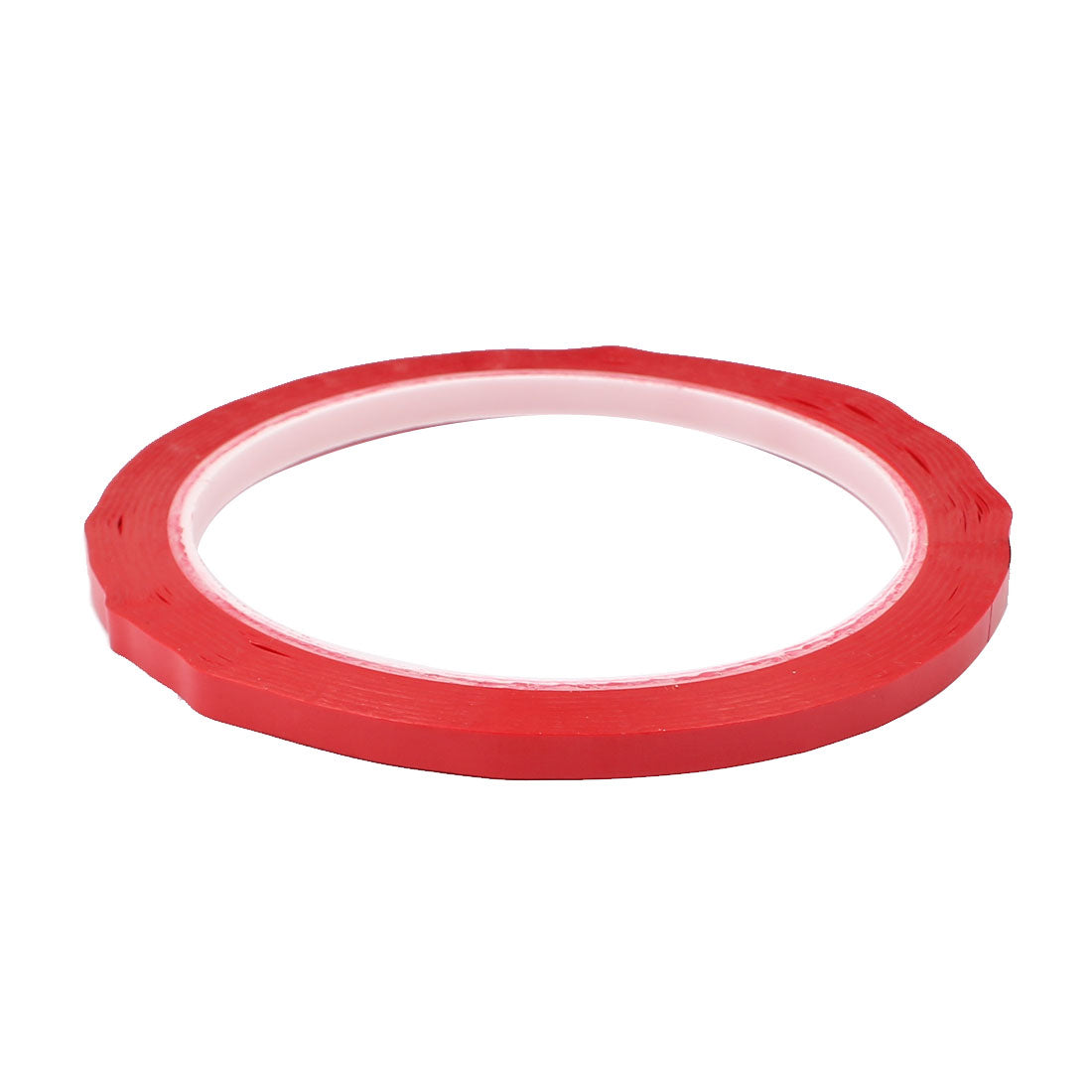 uxcell Uxcell 5 mm Breite Einseitig starke Selbstklebende Mylar Tape 50 m Länge Rot DE de