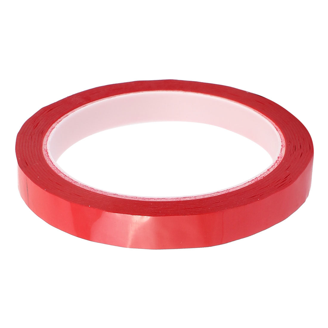 uxcell Uxcell 12mm Single Sided Strong Self Adhesive Mylar Tape 50M Length Red