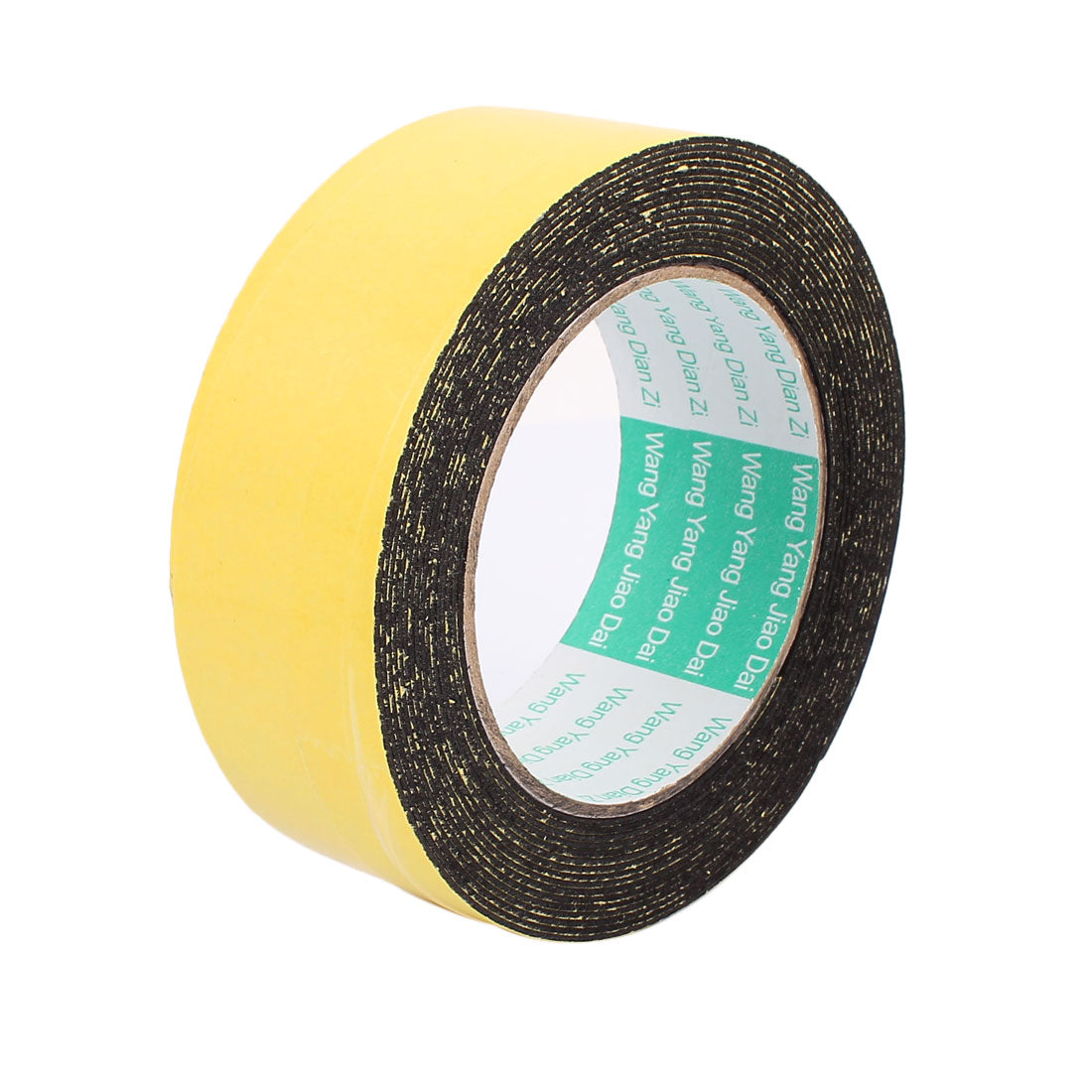 uxcell Uxcell 2Pcs 40mm x 1mm Single Sided Self Adhesive Shockproof Sponge Foam Tape 5M Length