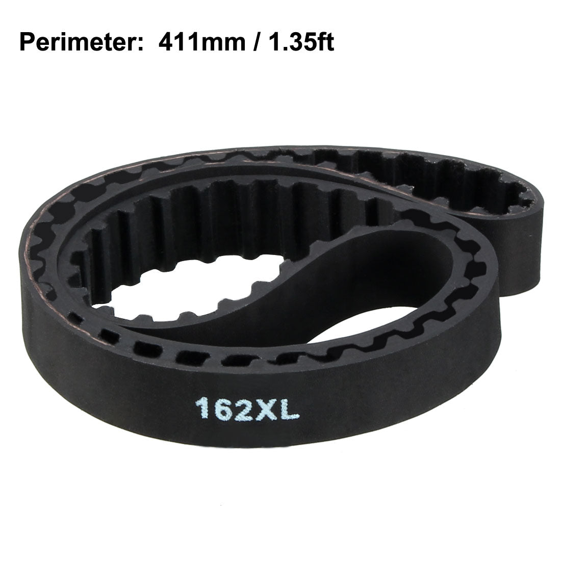 uxcell Uxcell 162XL Rubber Timing Belt Synchronous Closed Loop Timing Belt Pulleys 10mm Width