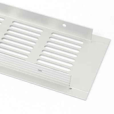 Harfington Uxcell Wardrobe Cabinet Aluminum Alloy Air Vent Ventilation Grille 225mmx80mmx15mm 4pcs