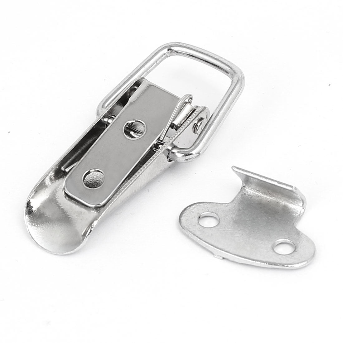 uxcell Uxcell Toolbox Suitcase Case Metal Spring Loaded Toggle Latches Locks 57mm Long 4pcs